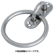 B-526 [ステンレス パッドアイ丸カン 丸カン内径30mm 12mm×36mm]