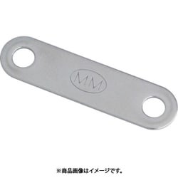 B-2329 [ステンレス Uボルト用楕円プレート 2個入 ピッチ50mm]