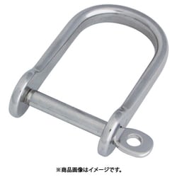 ステンレス ビッグ半丸シャックル 長さ50mm内幅28mm B-1629