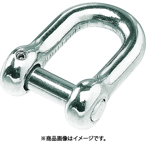 B-751 [ステンレス ネジ止め沈みシャックル 長さ28mm内幅14mm]