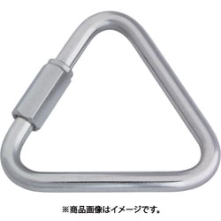 B-1458 [ステンレス 三角リングキャッチ 線径3mm長さ31mm内幅22mm]