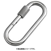 B-2106 [ステンレス プチカラビナ(環付) 線径4mm長さ38mm]