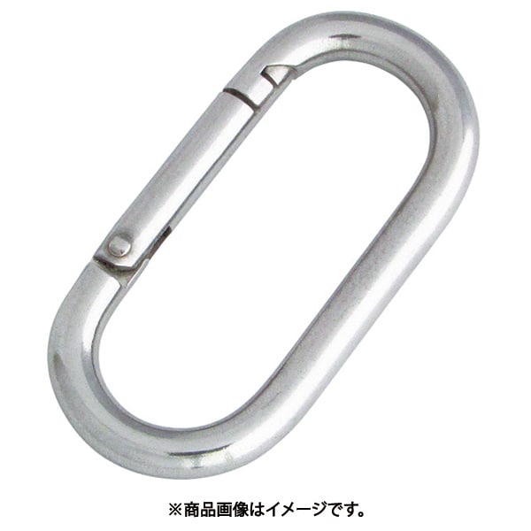 B-2119 [ステンレス プチカラビナ(スタンダード型) 線径3mm長さ25mm]