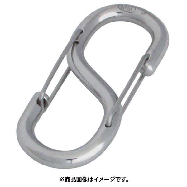 B-1855 [ステンレス Sカンフック 線径4mm長さ44mm]