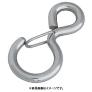 B-1582 [ステンレス アイフック 線径5mm長さ54mm]