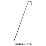 A-1043 [ファンシーSフックツイスト(ブラウン) 全長250mm]