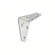 SV-55S [ステンレス製アングル棚受SV型サテン仕上55(120-030-061]