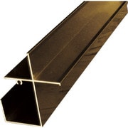 BA171B [波板用前枠 2.4M ブロンズ]