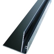 BA174K [波板用コーナー見切(片) 2.4M ブラック]