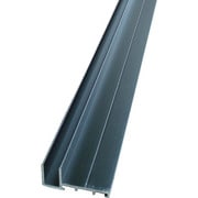 BA176K [波板用母屋枠見切付 2.4M ブラック]