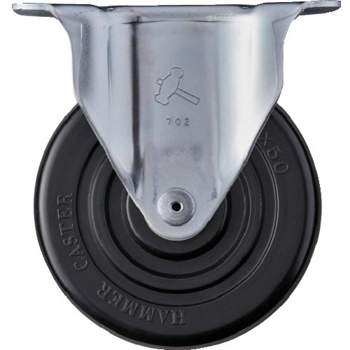 Gシリーズ440タイプ固定ゴム車125mm 440R-R125-BAR01