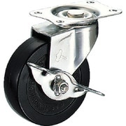 315E-R75-BAR01 [オールステンレス E型自在 SP付 ゴム車75mm]