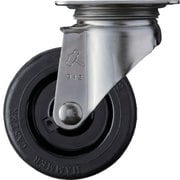 320S-RU100-BAR01 [オールステンレス S型自在 ゴム車100mm]