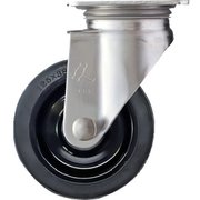 320S-RU125-BAR01 [オールステンレス S型自在 ゴム車125mm]