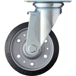 Jシリーズ 自在 ゴム車B入り150mm 420J-RBB150-BAR01