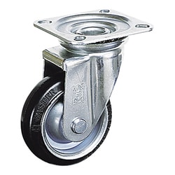プレスキャスター 自在 ゴム車 130mm OHJ-130