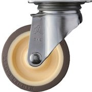 320S-UB100-BAR01 [オールステンレス S型自在 ウレタンB入り車100mm]