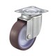 エアーキャスター(自在車) 75mm ウレタン車 ALG-75-UR