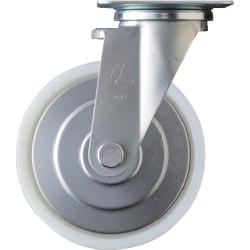 特殊鋼 熱処理金具 自在 ナイロンB車 150mm 420YS-NRB150-BAR01