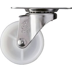 Eシリーズオールステンレス自在ナイロン車50mm 320E-N50-BAR01