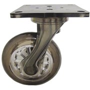 CAR JS-PBU100 [樹脂製デザインキャスターΦ100自在式(スモーク)]