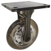 CAR KS-PBU100 [樹脂製デザインキャスターΦ100固定式(スモーク)]