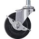 A型ねじ式 自在SP付 ゴム車75mm M12XP1.25 415A-30R75-BAR01