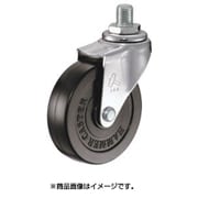 420A-10R75-BAR01 [A型 ねじ式 自在 ゴム車75mm UNF1/2×L14]