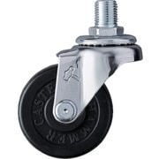 420A-30R50-BAR01 [A型 ねじ式 自在 ゴム車50mm M12XP1.25×L14]