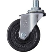 420A-30R65-BAR01 [A型 ねじ式 自在 ゴム車65mm M12XP1.25XL14]