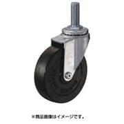 420EA-R100-BAR01 [E型 ねじ式 自在 ゴム車100mm M16XP2.0XL40]