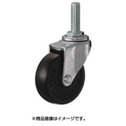 420EA-R65-BAR01 [E型 ねじ式 自在 ゴム車65mm M12XP1.75XL35]