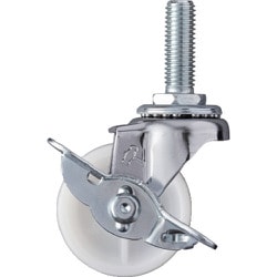 Eシリーズねじ込みタイプ自在SP付ナイロン車50mm 415EA-N50-BAR01