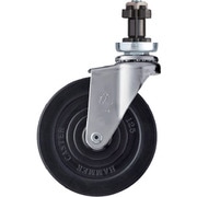 4202EN-R125-BAR01 [E型 パイプ差し込み38mm用 自在 ゴム車125mm]