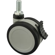 KTSD125-BM12XP1.75 [ねじ込み双輪キャスター 125径 自在ダブルストッパー付]
