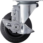 413BBS-FR100-BAR01 [静シリーズ S型自在 SP付 ゴム車B入り100mm]