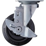 413BBS-FR125-BAR01 [静シリーズ S型自在 SP付 ゴム車B入り125mm]