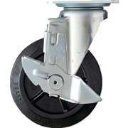 413BBS-FR150-BAR01 [静シリーズ S型自在 SP付 ゴム車B入り150mm]