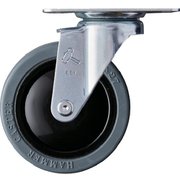 420BBE-FR100-BAR01 [静かシリーズ E型 自在 ゴム車B入り100mm]