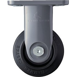 静音樹脂製 S型固定 ゴムB車100mm 400PSR-FR100-BAR01