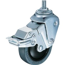 クッションねじ式自在SP付ゴム車M12XP1.75線径3.2mm 935BEA-FR100-M12-32-BAR01