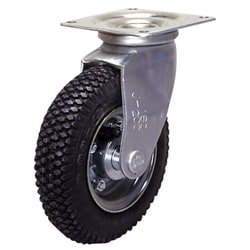 空気入車輪付キャスター 自在 220mm AIJ-2.50-4