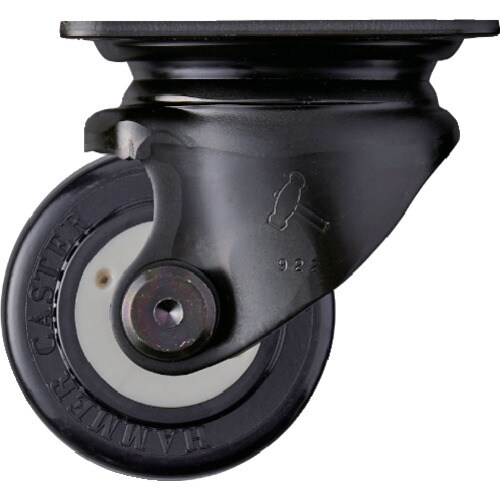 低床式 重荷重用 自在 ナイロン車B入り50mm 540S-NRB50-BAR01
