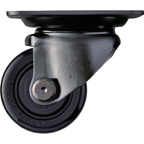 低床式 重荷重用 自在 ナイロン車B入り65mm 540H-NRB65-BAR01