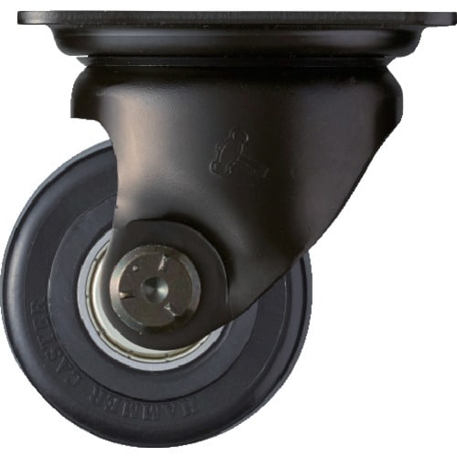 低床式 超重荷重用 自在 ナイロンB車 65mm 560S-NRB65-BAR01