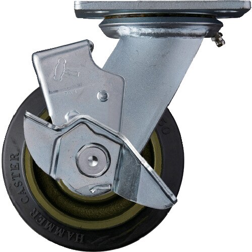 Sシリーズ500タイプ自在SP付ゴムB車125mm 519BPS-CR125-BAR01