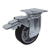 YRRJMB130 [重荷重用MCナイロン車付自在車ブレーキ付]