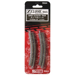 国内外の人気 ヨドバシ.com - ロクハン ROKUHAN R064 [カント付きレール R195 鉄道模型
