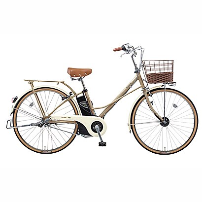 電動アシスト自転車 カラーズ・F・EB 26型 内装3段変速 Pマロンベージュ BE-ENCF63T