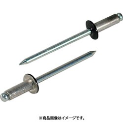 カラーリベット ブラック 4-3 1000本入り CNSA43B